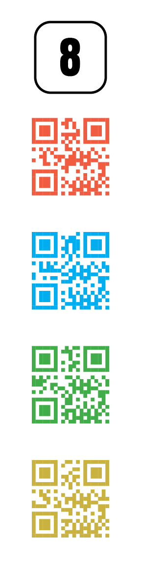 Question 8 QR Codes